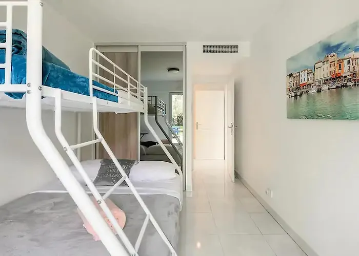 Rooftop Pool, Private Garden, At The Beach! Apartmán Antibes